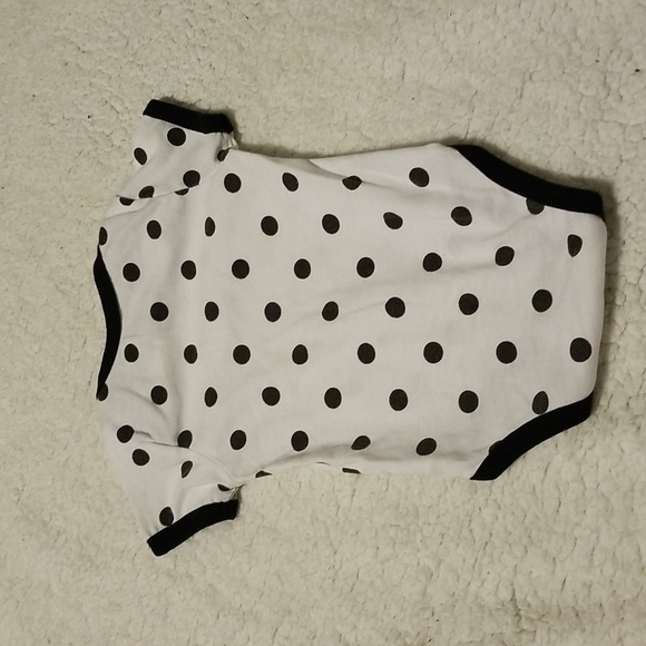 Calvin Klein Baby Girl's Polkadot Onesie - Picture 6 of 8